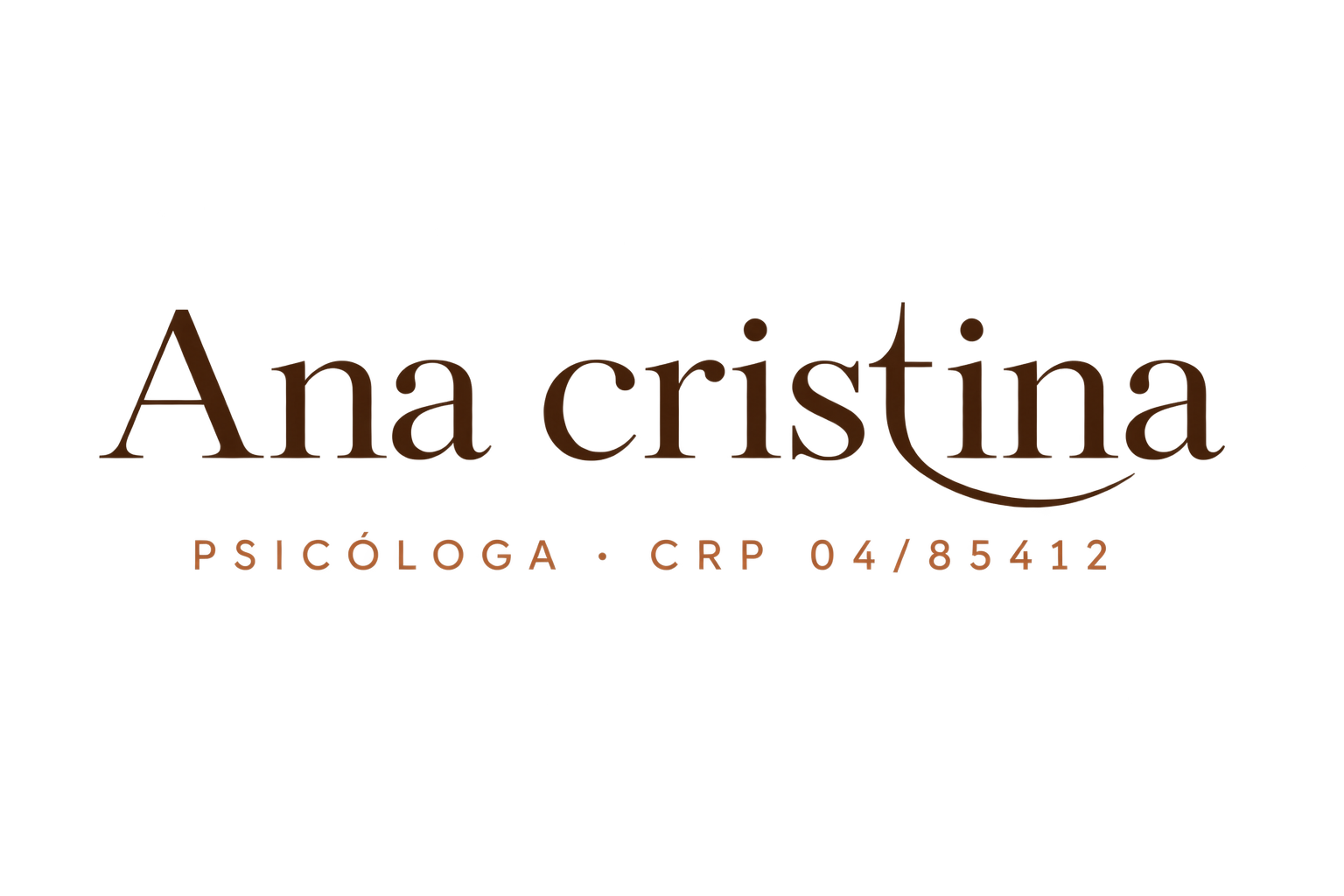 Ana Cristina Barros · Psicóloga · CRP 04/85412